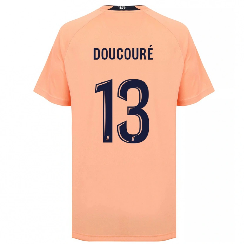 Danxen Damen Fodé Doucouré #13 Orange Marineblau Auswärtstrikot Trikot 2025/26 T-Shirt Österreich