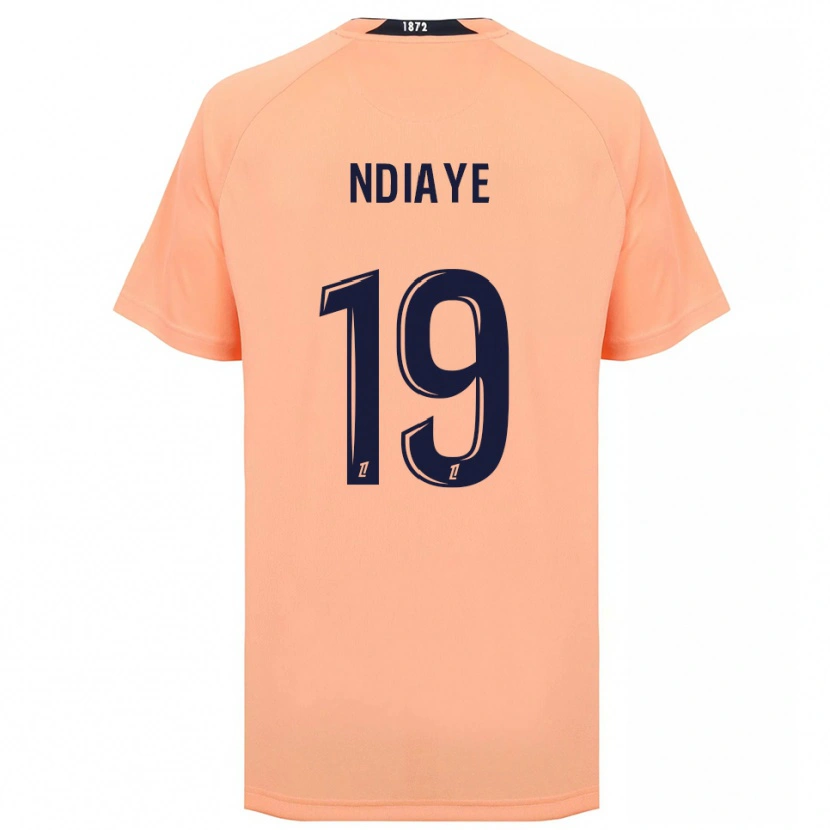Danxen Damen Rassoul Ndiaye #19 Orange Marineblau Auswärtstrikot Trikot 2025/26 T-Shirt Österreich