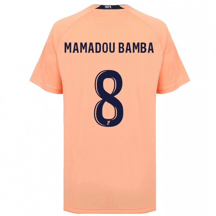 Danxen Damen Ben Mamadou Bamba #8 Orange Marineblau Auswärtstrikot Trikot 2025/26 T-Shirt Österreich