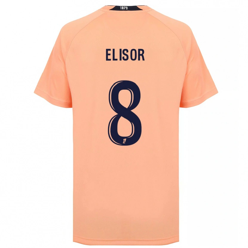 Danxen Damen Salomé Elisor #8 Orange Marineblau Auswärtstrikot Trikot 2025/26 T-Shirt Österreich