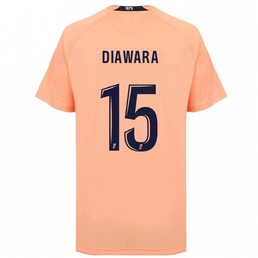 Danxen Damen Kandet Diawara #15 Orange Marineblau Auswärtstrikot Trikot 2025/26 T-Shirt Österreich