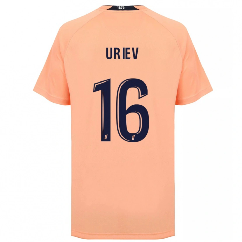 Danxen Damen Alan Uriev #16 Orange Marineblau Auswärtstrikot Trikot 2025/26 T-Shirt Österreich