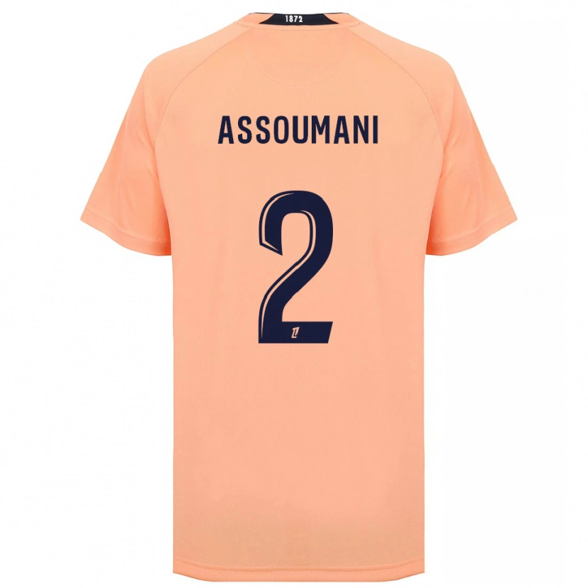 Danxen Damen Alramid Assoumani #2 Orange Marineblau Auswärtstrikot Trikot 2025/26 T-Shirt Österreich