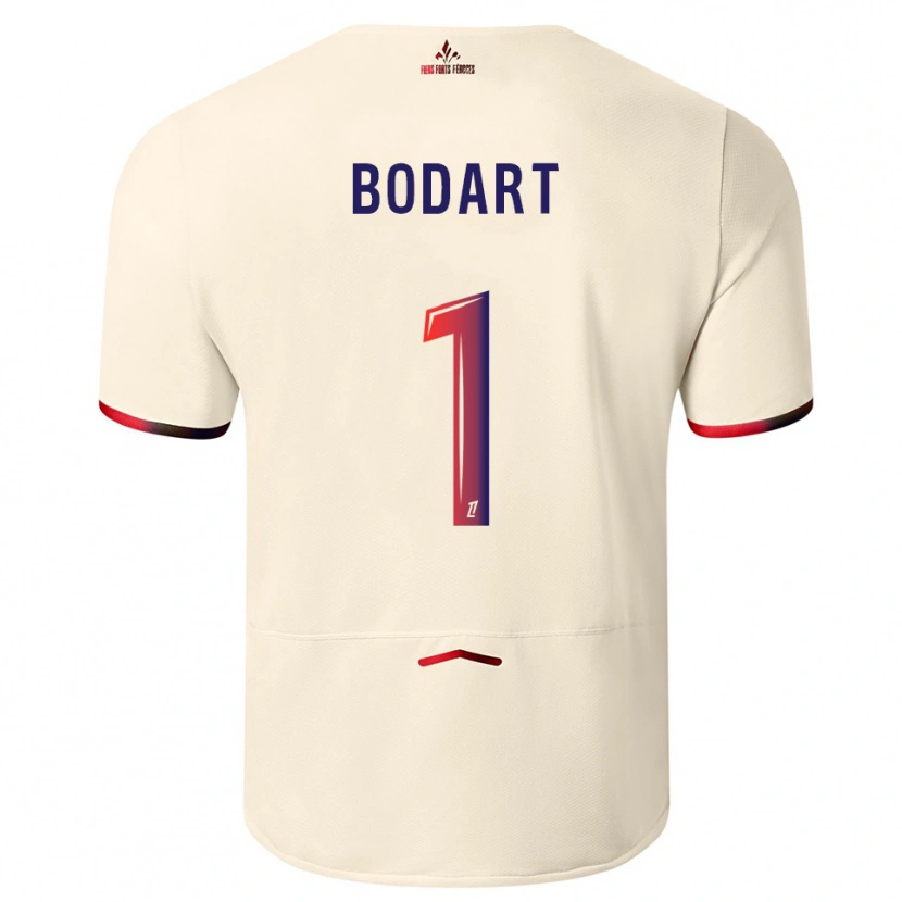Danxen Damen Arnaud Bodart #1 Cremeweiß Rot Auswärtstrikot Trikot 2025/26 T-Shirt Österreich