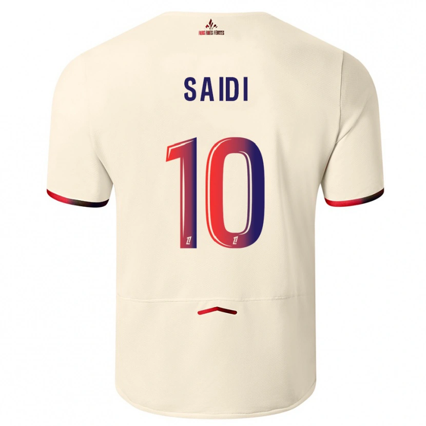 Danxen Damen Rachel Saidi #10 Cremeweiß Rot Auswärtstrikot Trikot 2025/26 T-Shirt Österreich