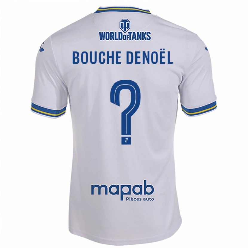 Danxen Damen Max Bouche Denoël #0 Weiß Himmelblau Auswärtstrikot Trikot 2025/26 T-Shirt Österreich