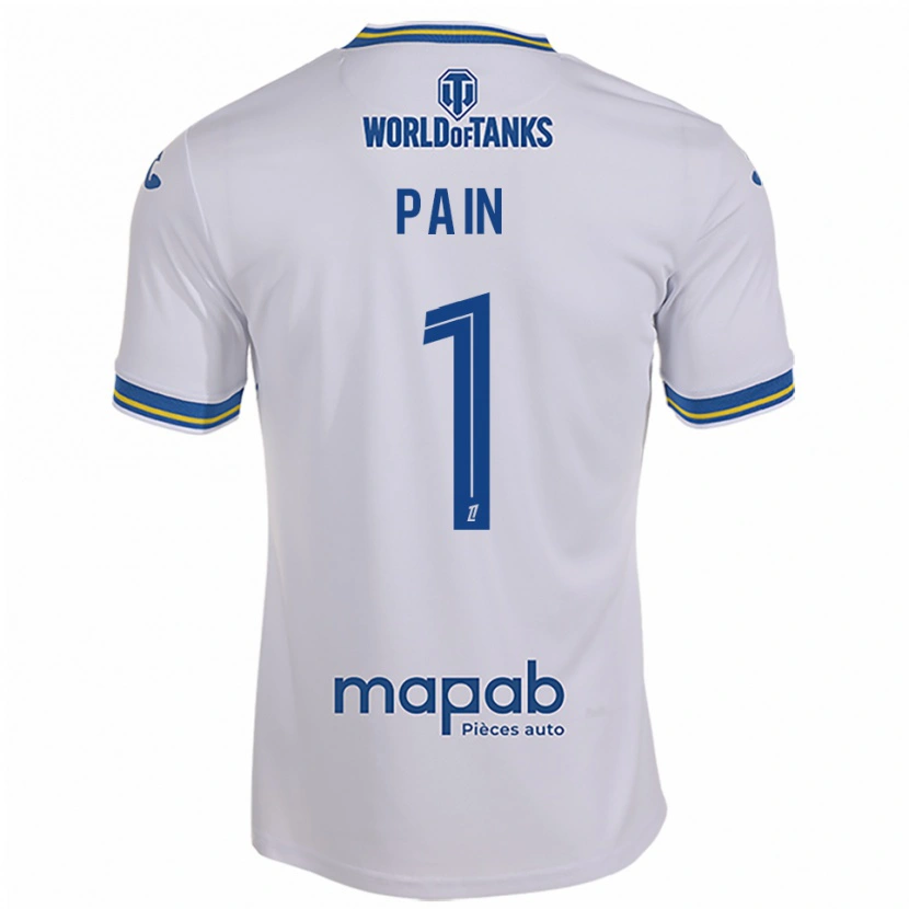 Danxen Damen Ilan Pain #1 Weiß Himmelblau Auswärtstrikot Trikot 2025/26 T-Shirt Österreich