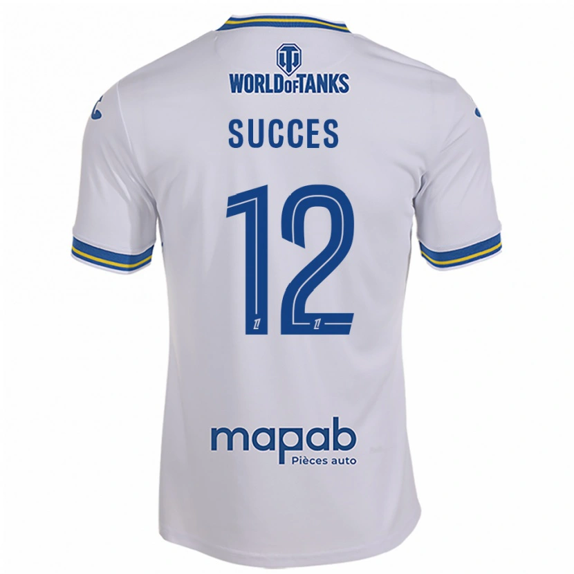 Danxen Damen Elrich Succes #12 Weiß Himmelblau Auswärtstrikot Trikot 2025/26 T-Shirt Österreich