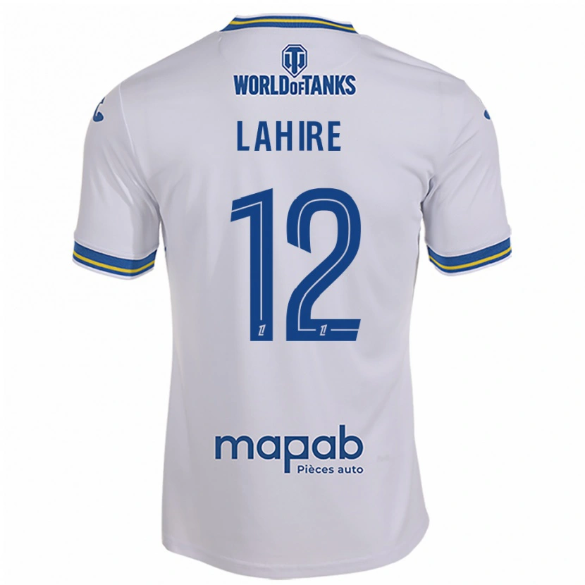 Danxen Damen Molly Lahire #12 Weiß Himmelblau Auswärtstrikot Trikot 2025/26 T-Shirt Österreich