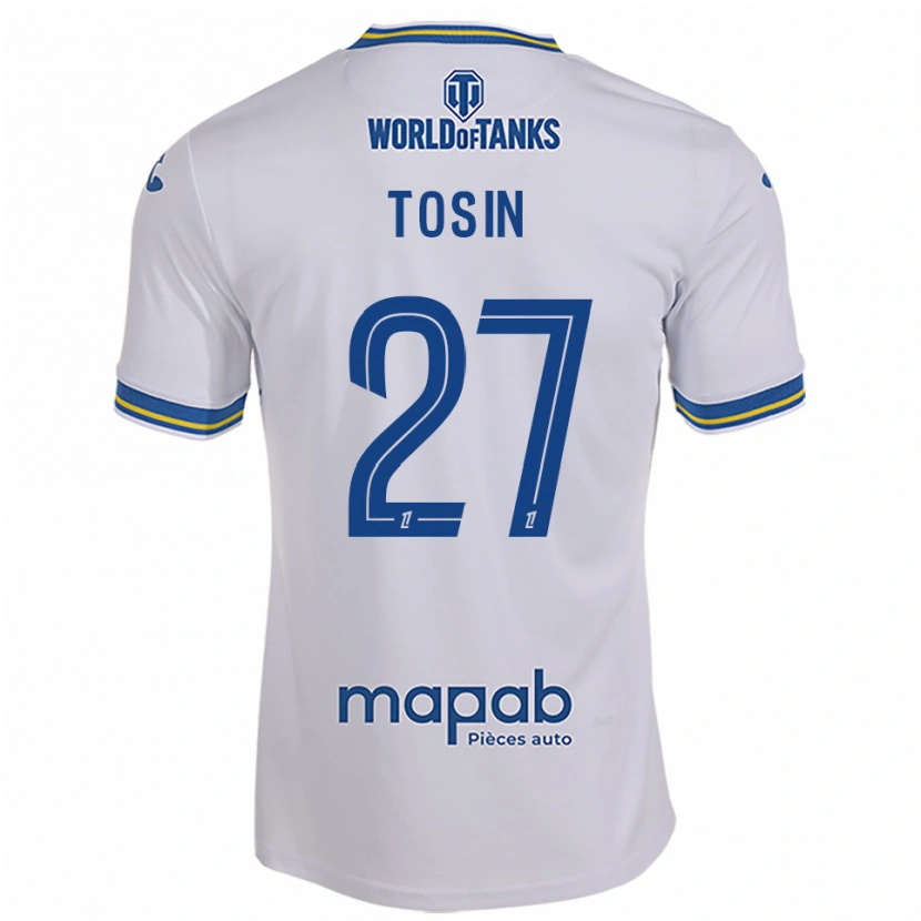 Danxen Damen Aiyegun Tosin #27 Weiß Himmelblau Auswärtstrikot Trikot 2025/26 T-Shirt Österreich