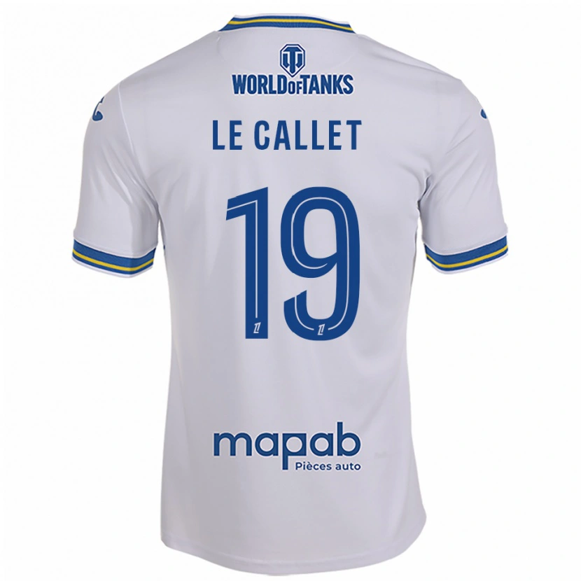 Danxen Damen Tiago Le Callet #19 Weiß Himmelblau Auswärtstrikot Trikot 2025/26 T-Shirt Österreich