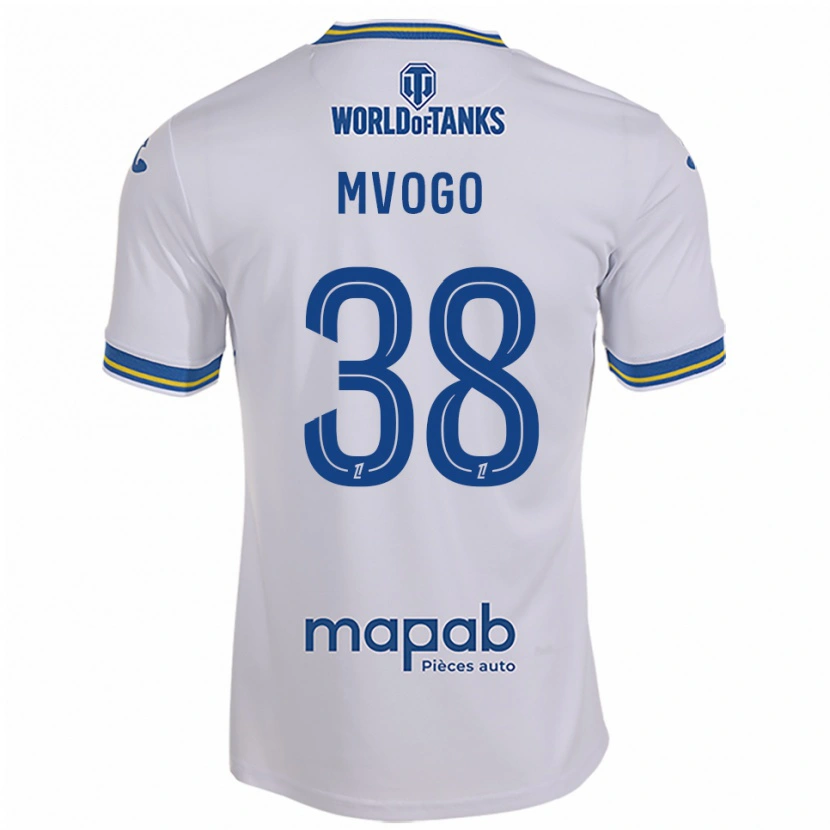Danxen Damen Yvon Mvogo #38 Weiß Himmelblau Auswärtstrikot Trikot 2025/26 T-Shirt Österreich