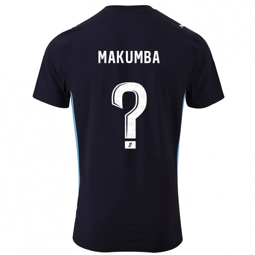 Danxen Damen Enzo Makumba #0 Schwarz Himmelblau Auswärtstrikot Trikot 2025/26 T-Shirt Österreich