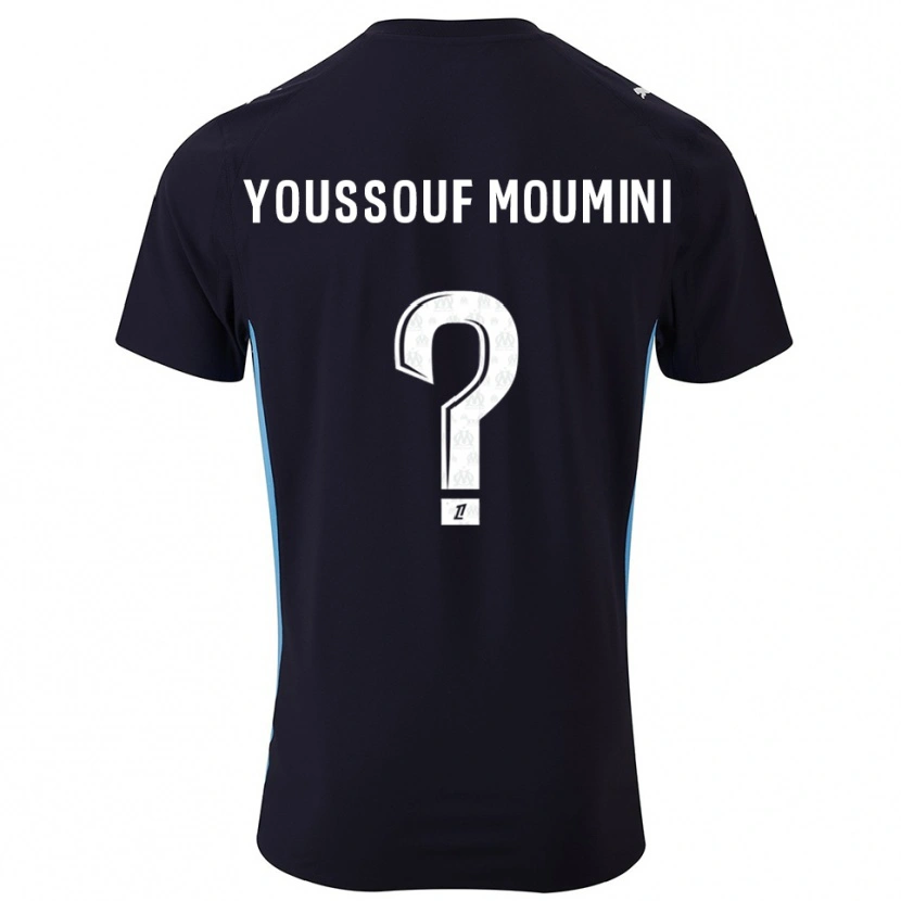 Danxen Damen Yakine Youssouf Moumini #0 Schwarz Himmelblau Auswärtstrikot Trikot 2025/26 T-Shirt Österreich
