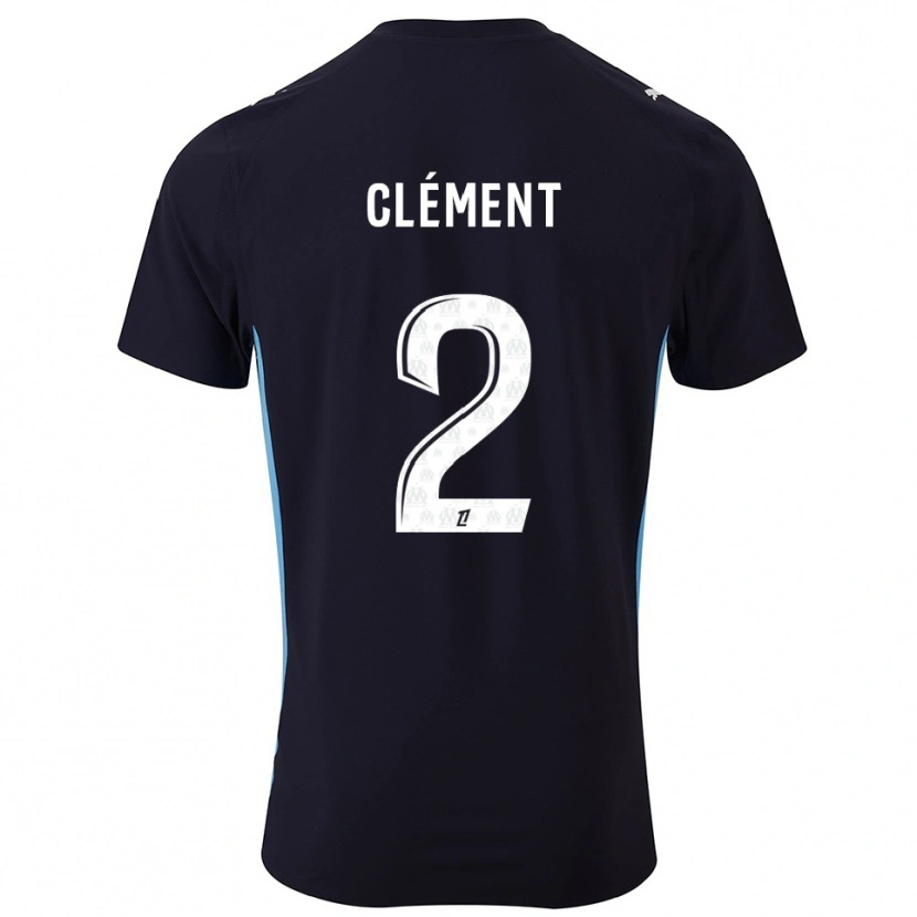 Danxen Damen Mathis Clément #2 Schwarz Himmelblau Auswärtstrikot Trikot 2025/26 T-Shirt Österreich
