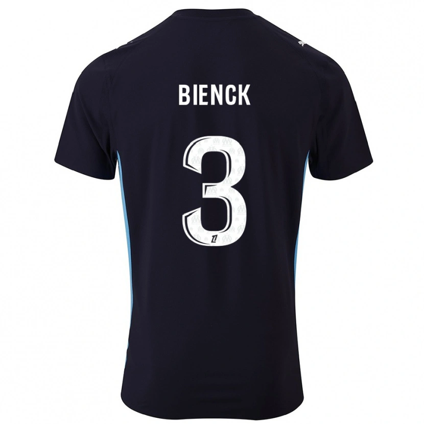Danxen Damen Felix Bienck #3 Schwarz Himmelblau Auswärtstrikot Trikot 2025/26 T-Shirt Österreich