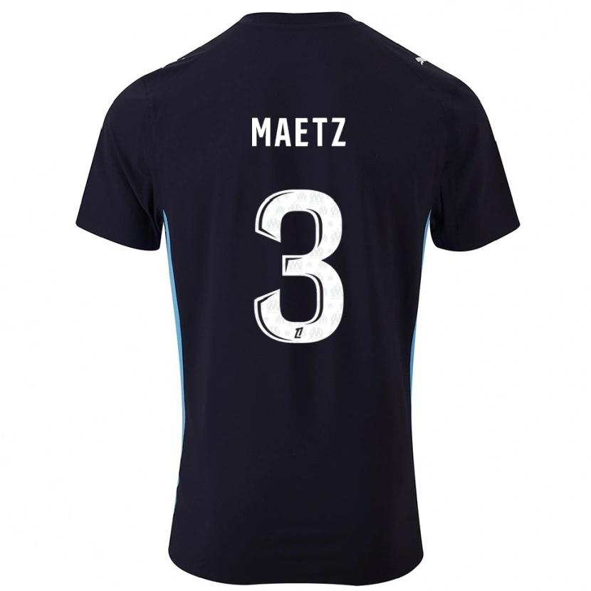 Danxen Damen Agathe Maetz #3 Schwarz Himmelblau Auswärtstrikot Trikot 2025/26 T-Shirt Österreich