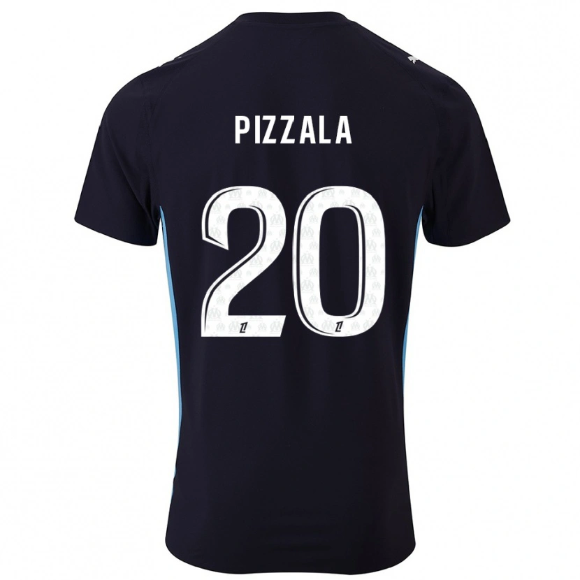 Danxen Damen Caroline Pizzala #20 Schwarz Himmelblau Auswärtstrikot Trikot 2025/26 T-Shirt Österreich