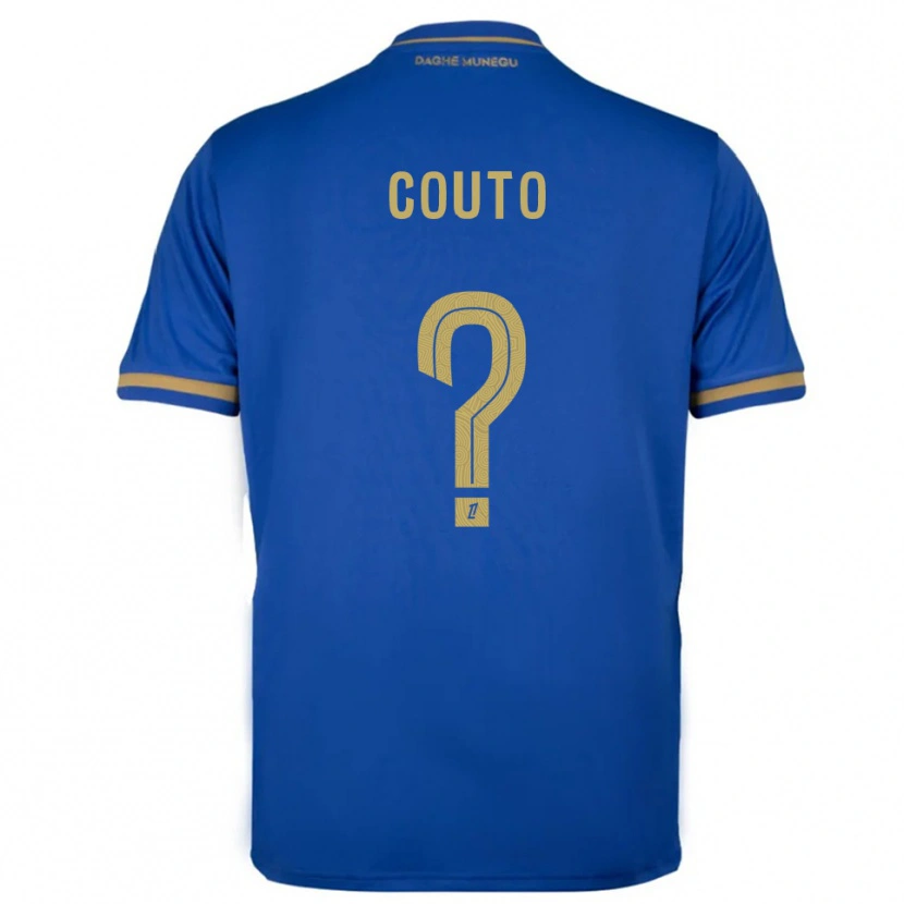Danxen Damen Enzo Couto #0 Blau Gold Auswärtstrikot Trikot 2025/26 T-Shirt Österreich