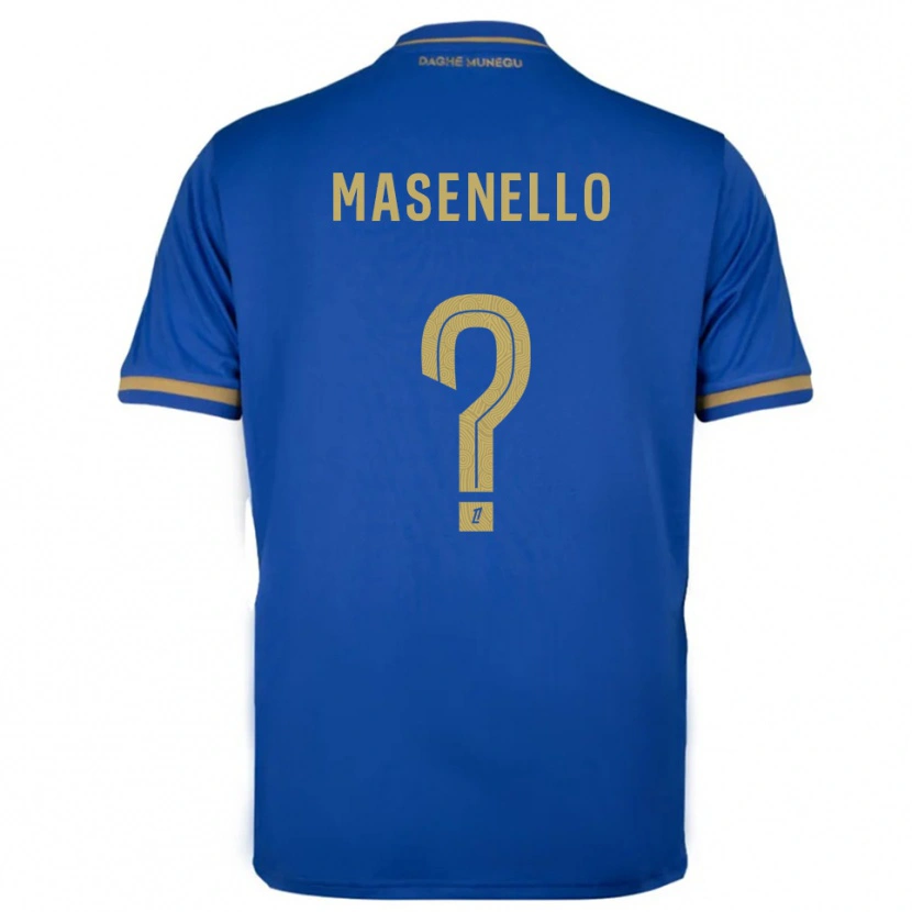 Danxen Damen Tristan Masenello #0 Blau Gold Auswärtstrikot Trikot 2025/26 T-Shirt Österreich