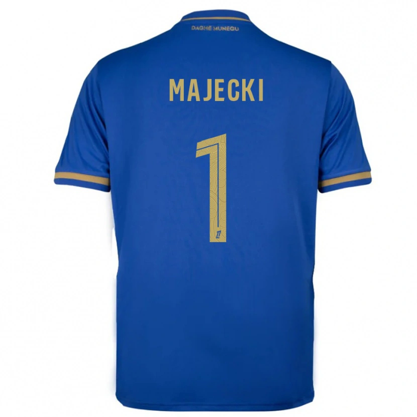 Danxen Damen Radoslaw Majecki #1 Blau Gold Auswärtstrikot Trikot 2025/26 T-Shirt Österreich