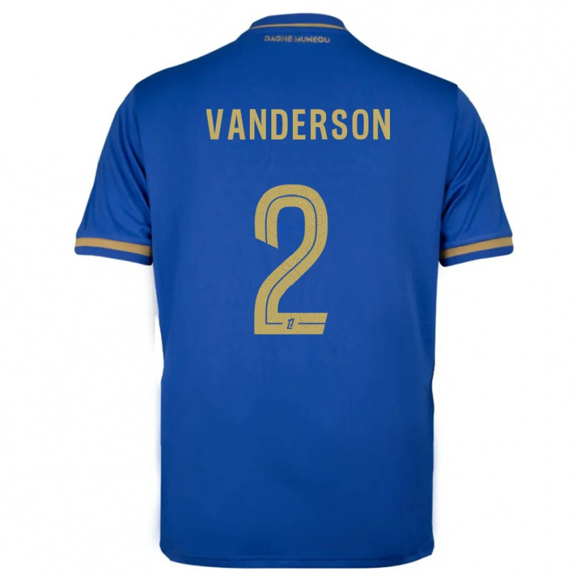 Danxen Damen Vanderson #2 Blau Gold Auswärtstrikot Trikot 2025/26 T-Shirt Österreich