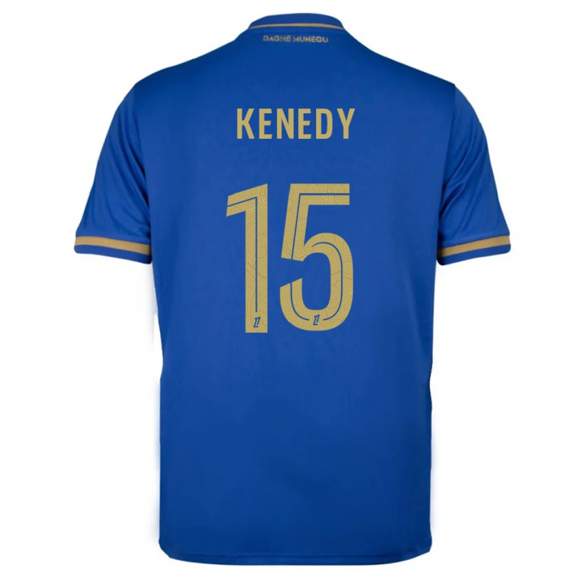 Danxen Damen Kenedy #15 Blau Gold Auswärtstrikot Trikot 2025/26 T-Shirt Österreich
