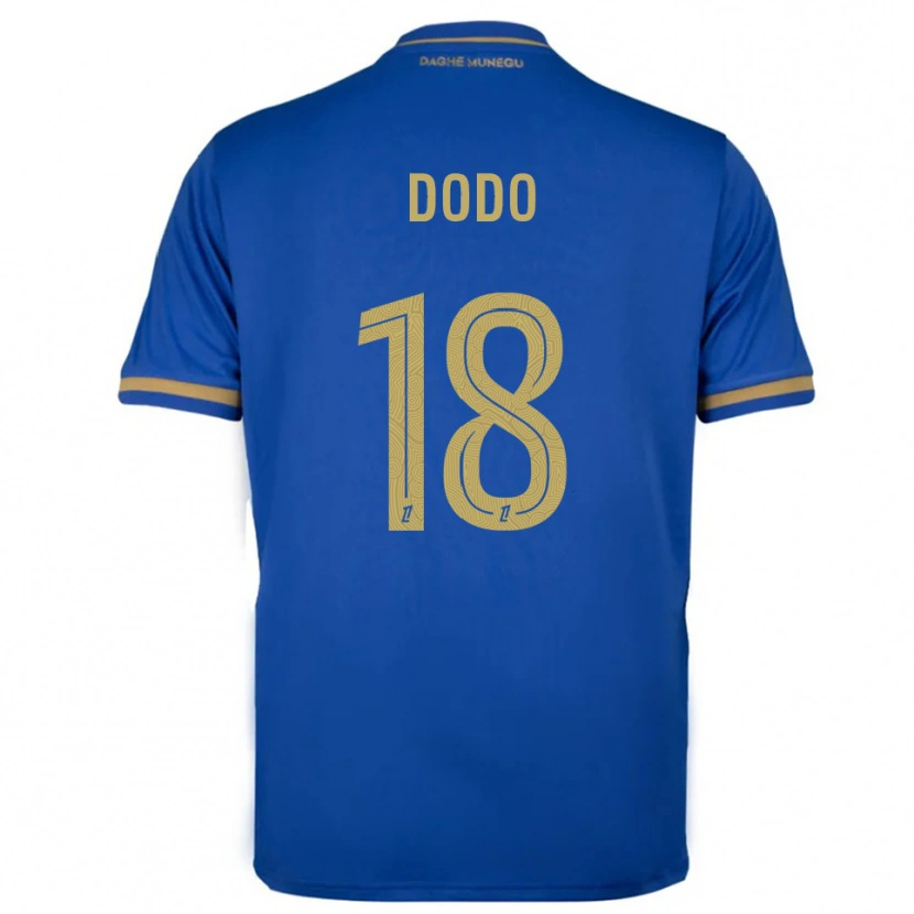 Danxen Damen Yannick Dodo #18 Blau Gold Auswärtstrikot Trikot 2025/26 T-Shirt Österreich