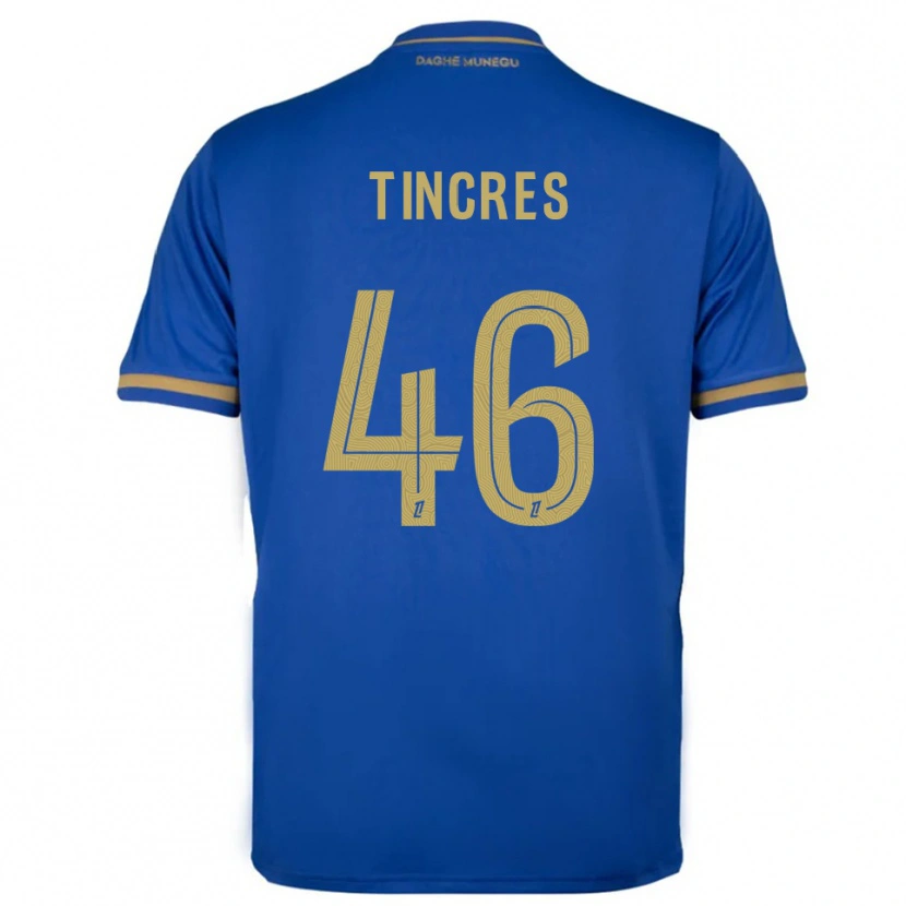 Danxen Damen Joan Tincres #46 Blau Gold Auswärtstrikot Trikot 2025/26 T-Shirt Österreich
