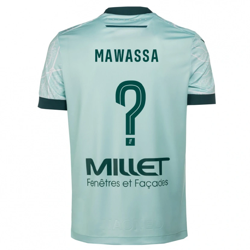 Danxen Damen Enoch Mawassa #0 Grün Weiß Auswärtstrikot Trikot 2025/26 T-Shirt Österreich