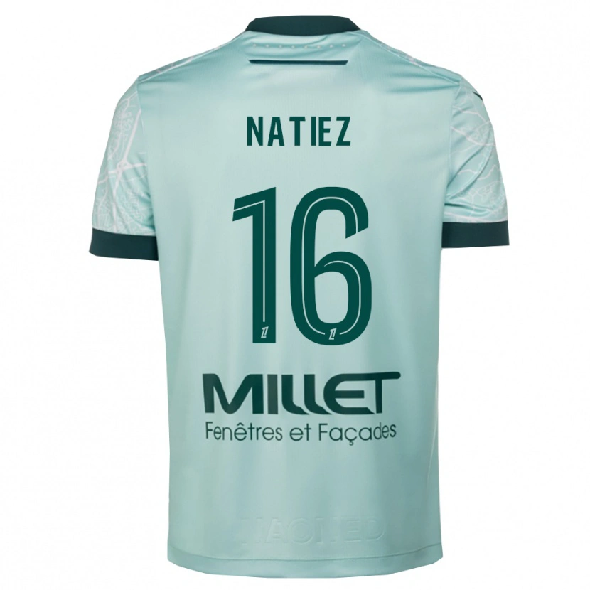 Danxen Damen Stanislas Natiez #16 Grün Weiß Auswärtstrikot Trikot 2025/26 T-Shirt Österreich
