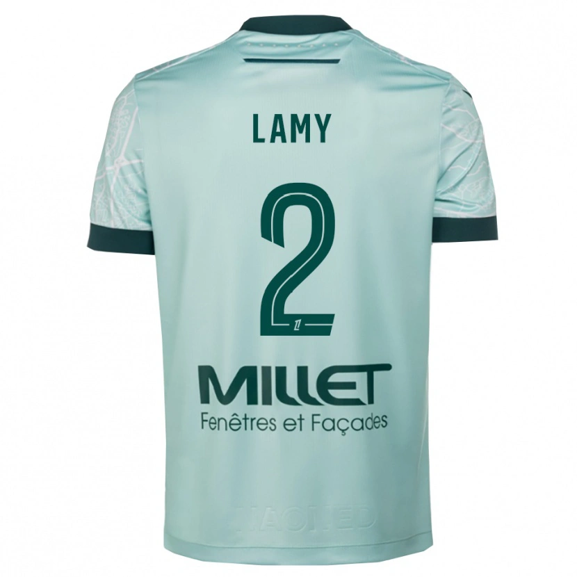 Danxen Damen Hugo Lamy #2 Grün Weiß Auswärtstrikot Trikot 2025/26 T-Shirt Österreich