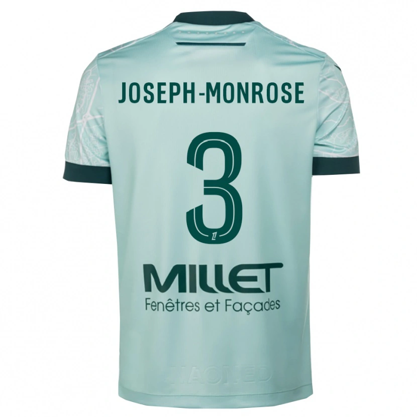 Danxen Damen Florian Joseph-Monrose #3 Grün Weiß Auswärtstrikot Trikot 2025/26 T-Shirt Österreich