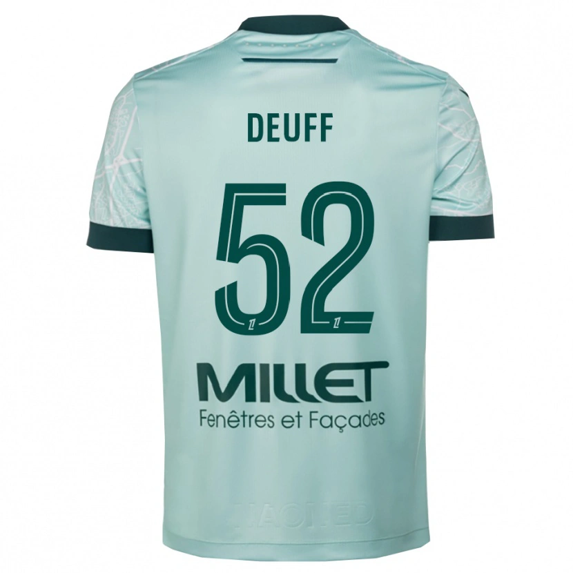 Danxen Damen Bahmed Deuff #52 Grün Weiß Auswärtstrikot Trikot 2025/26 T-Shirt Österreich