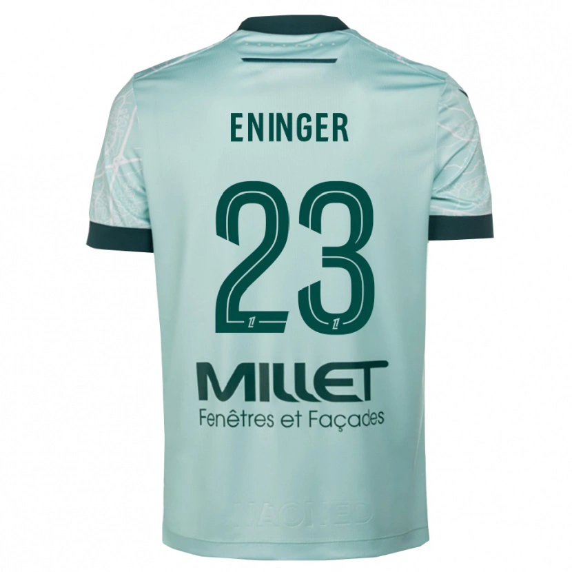 Danxen Damen Thelma Eninger #23 Grün Weiß Auswärtstrikot Trikot 2025/26 T-Shirt Österreich
