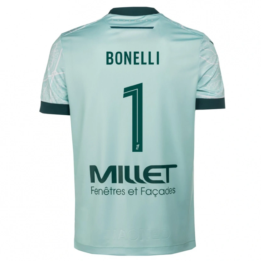 Danxen Damen Lucas Bonelli #1 Grün Weiß Auswärtstrikot Trikot 2025/26 T-Shirt Österreich