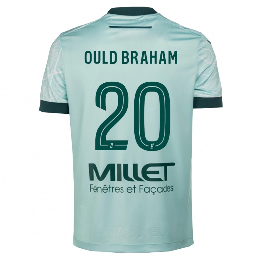 Danxen Damen Amira Ould Braham #20 Grün Weiß Auswärtstrikot Trikot 2025/26 T-Shirt Österreich