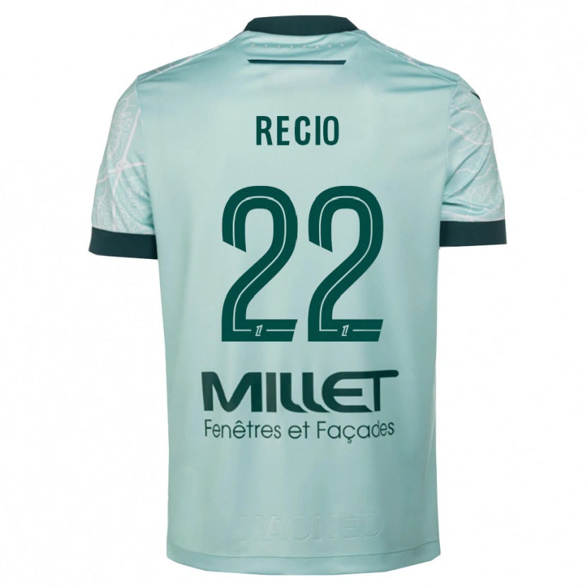 Danxen Damen Andrea Recio #22 Grün Weiß Auswärtstrikot Trikot 2025/26 T-Shirt Österreich