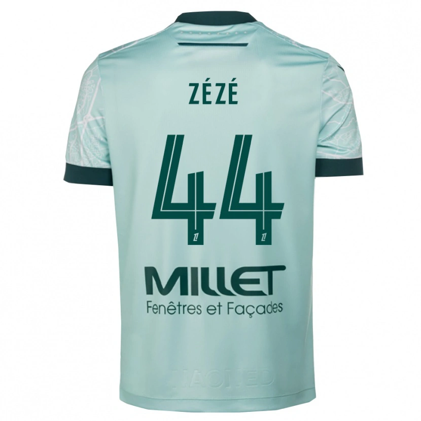 Danxen Damen Nathan Zézé #44 Grün Weiß Auswärtstrikot Trikot 2025/26 T-Shirt Österreich