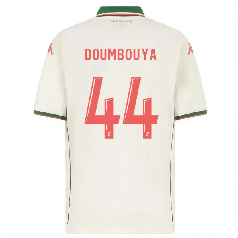 Danxen Damen Amidou Doumbouya #44 Weiß Grün Auswärtstrikot Trikot 2025/26 T-Shirt Österreich