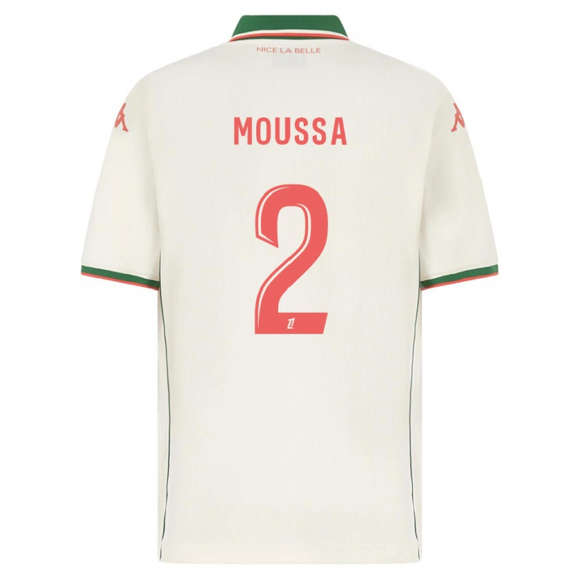 Danxen Damen Mounir Moussa #2 Weiß Grün Auswärtstrikot Trikot 2025/26 T-Shirt Österreich