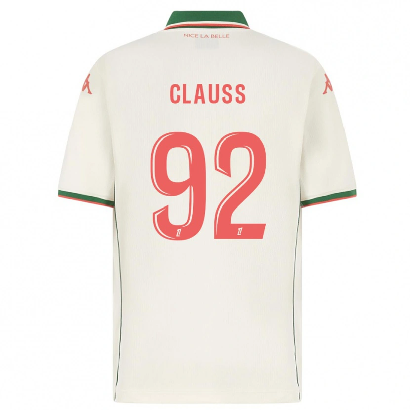 Danxen Damen Jonathan Clauss #92 Weiß Grün Auswärtstrikot Trikot 2025/26 T-Shirt Österreich