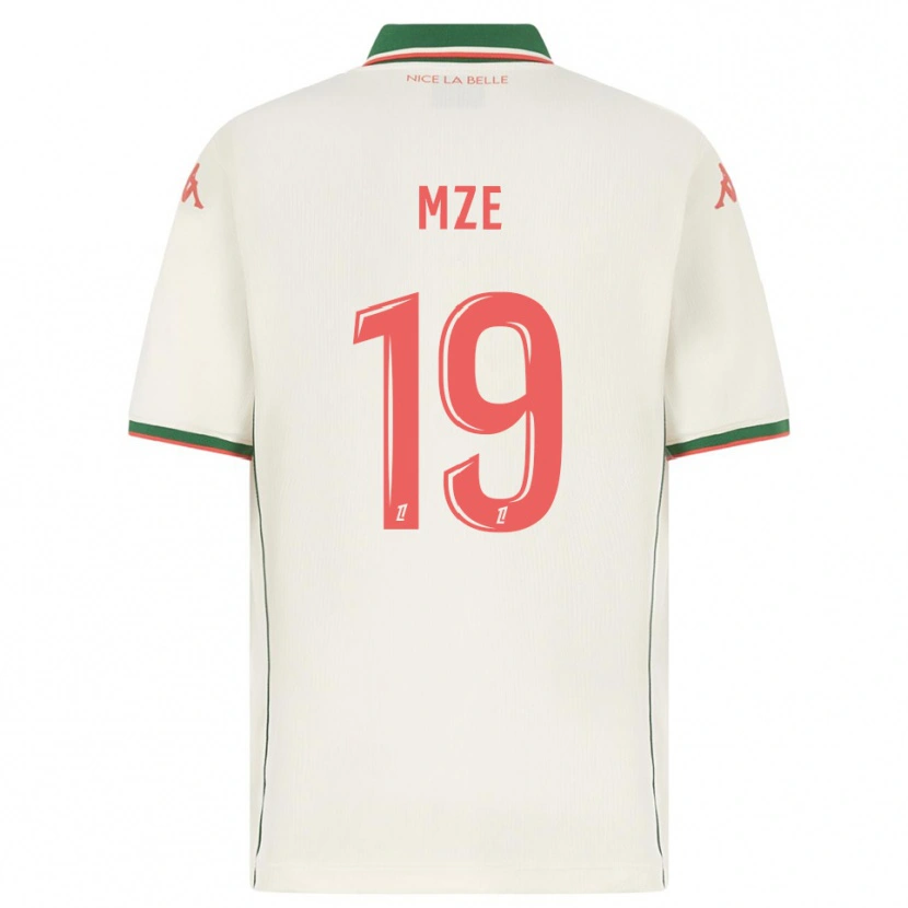 Danxen Damen Yrma Mze Issa #19 Weiß Grün Auswärtstrikot Trikot 2025/26 T-Shirt Österreich