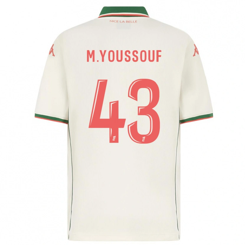 Danxen Damen Mousslim Youssouf #43 Weiß Grün Auswärtstrikot Trikot 2025/26 T-Shirt Österreich