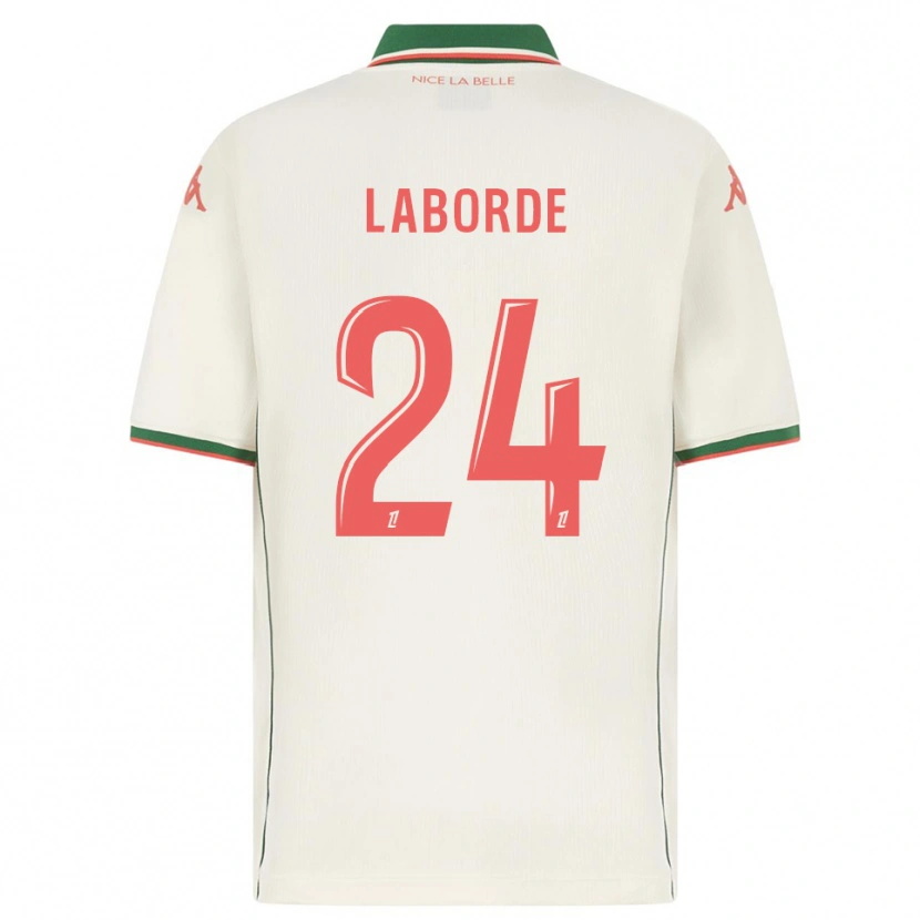 Danxen Damen Gaëtan Laborde #24 Weiß Grün Auswärtstrikot Trikot 2025/26 T-Shirt Österreich