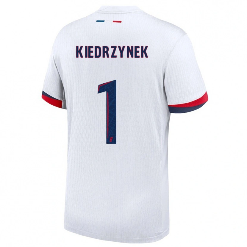 Danxen Damen Katarzyna Kiedrzynek #1 Weiß Rot Auswärtstrikot Trikot 2025/26 T-Shirt Österreich