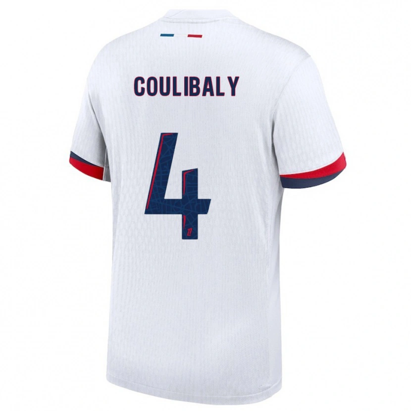 Danxen Damen Samba Coulibaly #4 Weiß Rot Auswärtstrikot Trikot 2025/26 T-Shirt Österreich