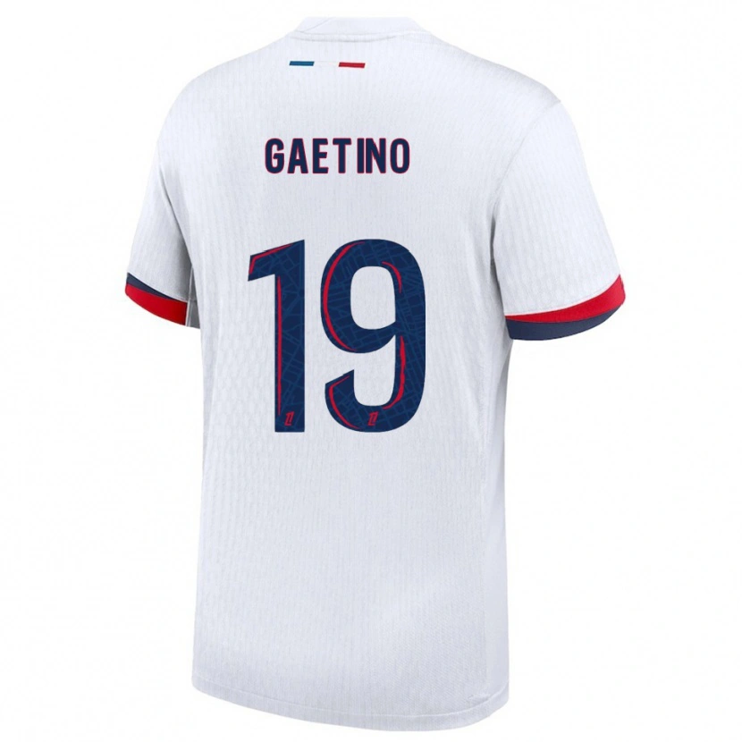 Danxen Damen Eva Gaetino #19 Weiß Rot Auswärtstrikot Trikot 2025/26 T-Shirt Österreich