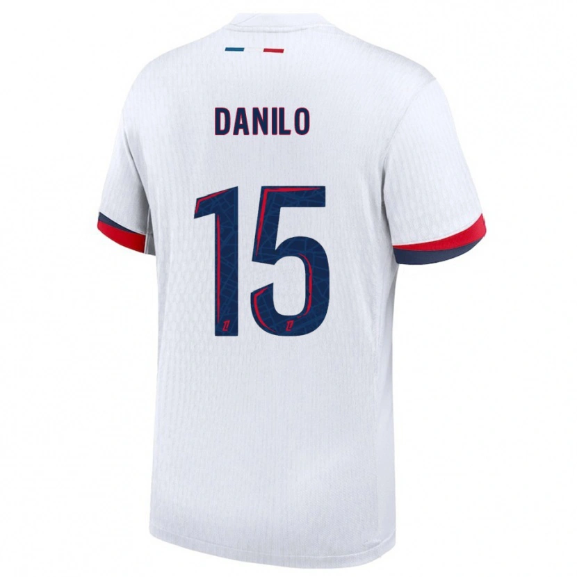 Danxen Damen Danilo Pereira #15 Weiß Rot Auswärtstrikot Trikot 2025/26 T-Shirt Österreich