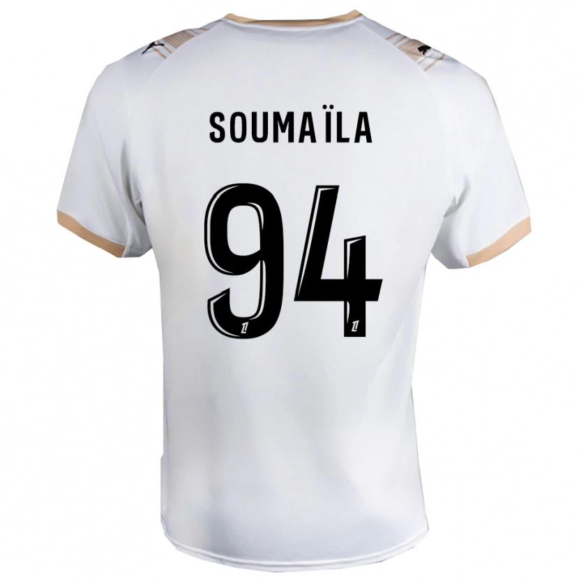 Danxen Damen Soumaïla Sylla #94 Weiß Schwarz Auswärtstrikot Trikot 2025/26 T-Shirt Österreich